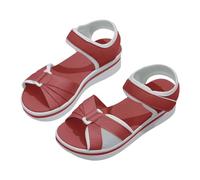 Sandalias de cuero para mujer, cómodas y gruesas con soporte de arco, sandalias de cuña de ajuste ancho, zapatos para caminar, sandalias de punta abierta, sandalias de plataforma de moda, pantuflas de