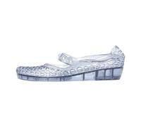 Sandalias de cuña genéricas para mujer, verano, bohemia, zapatos para mujer, verano, elegante, tacón plano, desnudo, para fiestas de ciudad, sandalia de cristal calado con cordón de sujeción bonitos