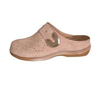 Sandalias de Cuña Mujer Zapatillas Casa Verano Pantuflas de Playa Para Mujer Con Punta Plana Y Tacón Bajo Color Liso Y Hebilla Metálica Sandalias Transparentes Zapatos Ortopedicos (Red 40)