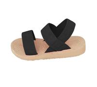 Sandalias de cuña para mujer 2026 Falt Summer Trendy Gladiator Dressy Beach Fashion Spring Rope Western Summer 2026 Cómodas sandalias de cuña sexy para mujer, b, 37 EU