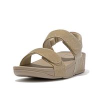 Sandalias de cuña para mujer FitFlop Lulu Shimmerlux 36