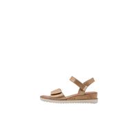 Tamaris Sandalia de cuña para mujer 1-28118-44, Bronce Struct, talla 37 EU