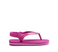Sandalias de dedo Baby Brasil Logo II Niña Talla 22. Color Rosa