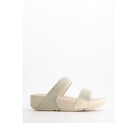 Sandalias de doble tira acabado glitter - Fitflop Lulu Shimmerglitz, 39