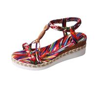 Sandalias de estilo bohemio de moda para verano cómodas y casuales para exteriores y días de campo con vestidos largos y faldas_1
