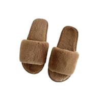 Sandalias de hombre bajas cómodas - Zapatillas de casa para hombre de algodón Zapatillas antideslizantes suaves para invitados transpirables cálidas zapatos para caminar casual moda sandalia cerrada