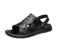 Sandalias de hombre de piel de verano, zapatos de verano para hombre, sandalias de ocio, tallas grandes, sandalias de playa, minimalistas, zapatos de trabajo, sandalias de senderismo, sandalias