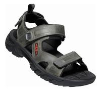KEEN Targhee 3 Open Toe, Sandalias Hombre, Grey/Black, 43 EU
