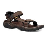 Teva Terra Fi 5 Sandalias De Cuero Turkish Coffee NUEVO TV.1099442.TKCF