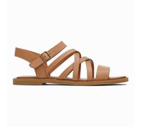 Sandalias De Moda De Cuero Para Mujer Toms Sephina Con Tiras Chic Beige