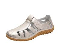 Sandalias de moda para mujer, transpirables, tejidas, cerradas, con hebilla, correa al tobillo, tacón alto, color sólido, sandalias de color sólido, para compras, vacaciones, playa, caminar, parque