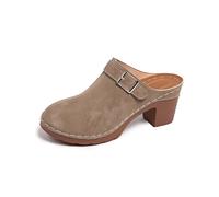 Sandalias de Moda sin Cordones con Hebilla y tacón bajo Muy cómodas y Casuales para Playa y Paseos por la Ciudad