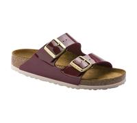 Sandalias de mujer Birkenstock Arizona estrechas con plantilla suave, burdeos 37