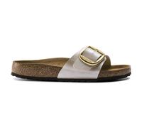 Birkenstock 1015279 Madrid Big Buckle pearl white, Birko Flor Graceful Mujer White EU 40