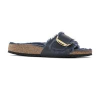 Sandalias de mujer Birkenstock Madrid Big Buckle Shearling Oiled Leather 37 Étroit