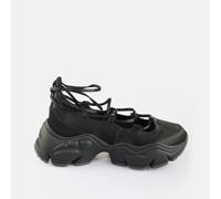 Sandalias de mujer Buffalo Binary Ghillie - Vegan Satin 38