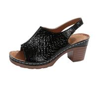 Sandalias de mujer con fondo grueso Comercio exterior Sandalias al aire libre desgaste frontera simple primavera y Europa y los estados y los estados grandes yardas zapatos de mujer Sandalias y