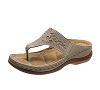 Sandalias de mujer con suela gruesa para mujer, chanclas para mujer, chanclas de dedos abiertas, sandalias de dedos abiertas, sandalias de vacaciones, para interiores y exteriores, lavables
