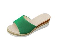 Sandalias de mujer con tacón, sandalias de cuña, antideslizantes, zapatillas de verano, zapatos de senderismo, zapatos de natación, zapatos de playa, zapatos de tacón, zapatos de piel, zapatos