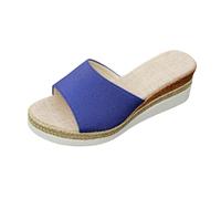 Sandalias de mujer con tacón, sandalias de cuña, antideslizantes, zapatillas de verano, zapatos de senderismo, zapatos de natación, zapatos de playa, zapatos de tacón, zapatos de piel, zapatos