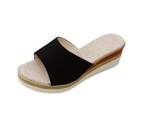 Sandalias de mujer con tacón, sandalias de cuña, antideslizantes, zapatillas de verano, zapatos de senderismo, zapatos de natación, zapatos de playa, zapatos de tacón, zapatos de piel, zapatos