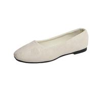 Sandalias de mujer de punta cerrada, tacón - Zapatos de mujer bajos y cómodos elegantes de verano Sandalia con arco plantar ortopédicas Sandalias Slip On fáciles de poner zapatos ligeros cómodos