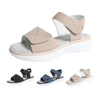 Sandalias de mujer de verano cómodas y elegantes sandalias de plataforma para mujer de verano zapatos ortopédicos ligeras sandalias para mujer zapatillas de verano con suela suave zapatos de jardín