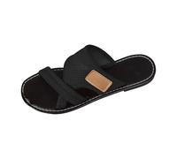 Sandalias de mujer de verano elegantes planas cómodas - Zapatos de mujer elegantes tacón bajo abiertas zapatillas planta ancha con tacón bajo cuadrado zapatillas ligeras y casuales slippers de casa