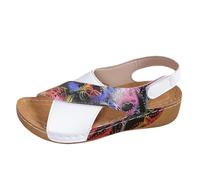 Sandalias de mujer de verano elegantes sandalias de plataforma súper suaves sandalias de playa cómodas sandalias de ocio sandalias ortopédicas mujer pies anchos zapatos cómodos sandalias de verano