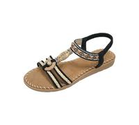 Sandalias de mujer elegantes, sandalias de trekking para mujer, cómodas, tallas grandes, sandalias ultraligeras para exteriores, cómodas, informales, con tirantes, plantilla suave, zapatos de verano