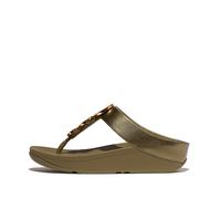 Fitflop Sandalias Metallic Post Verde