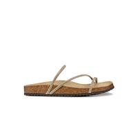 Geox D BRIONIA R C, Sandalia Plana Mujer, Lt Taupe, 39 EU