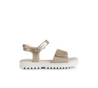 Geox J Sandal Coralie Gir, Sandalias para Niña, Platino (Platinum), 38 EU