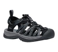 KEEN Whisper, Sandalia Mujer, Acero Negro Gris, 38.5 EU