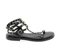 Les Tropeziennes Coralie, Sandalias Planas Mujer, Negro, 36 EU