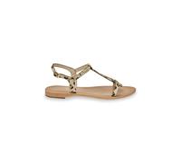 Les Tropéziennes par M. Belarbi Hamat, Sandalias con Correa de Tobillo Mujer, Dorado (Gold Irise), 39 EU