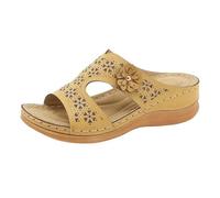 Sandalias de mujer ortopédicas, pantuflas de dedos de los pies, sandalias de playa antideslizantes, zapatillas de vacaciones, chanclas de moda, chanclas de baño, zapatillas de ocio, súper ligeras y