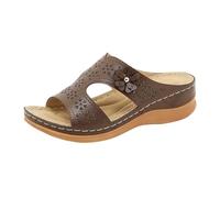 Sandalias de mujer ortopédicas, pantuflas de dedos de los pies, sandalias de playa antideslizantes, zapatillas de vacaciones, chanclas de moda, chanclas de baño, zapatillas de ocio, súper ligeras y