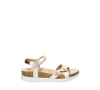 Panama Jack Sandalias planas Sulia Shine para mujer, dorado, 40 EU