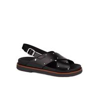 Pikolinos Sandalias planas en cuero AITANA W7Z-0995 para mujer negras 38