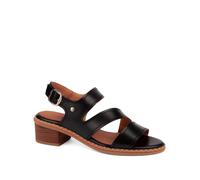 Pikolinos Sandalias tacón en Cuero BLANES para Mujer Color BLACK