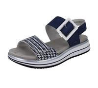 Sandalias De Mujer Remonte De Cuero Sintético Con Hebilla Falsa: D1J53