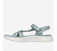 Sandalias de mujer, Skechers Go Walk Flex, verde 40