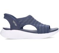Skechers Ultra Flex 3.0-Sun Warmth Hands Free Slip-ins, Sandalia Mujer, Azul Marino, 40 EU