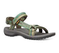 Teva Terra Fi Lite, Sandalias de Punta Descubierta Mujer, Verde (Burnt Olive Btol), 41 EU