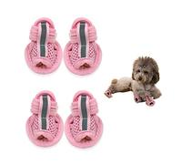 Sandalias de Perros de Verano Zapatos de Malla de Malla Transpirable Zapatos de Cachorro para pavimento Caliente protección de Pata Suave para Perros pequeños Talla 3 Sandalias
