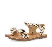 Sandalias DE Piel con Estampado Animal Y Cierre Ajustable para NIÑA SELITE