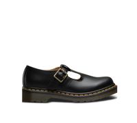 Sandalias de piel con hebilla Polley Mujer Talla 37. Color Negro
