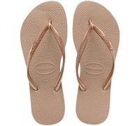 Sandalias de playa Slim, beige doradas, 39/40