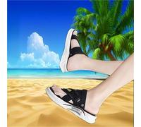 Sandalias De Punta Abierta Hombre, Sandalias Correctoras Antideslizantes Para Juanetes Con Soporte De Arco Ajustable Para Exteriores, Chanclas Deportivas Impermeables Exteriores, Arco(Gray,41 EU)